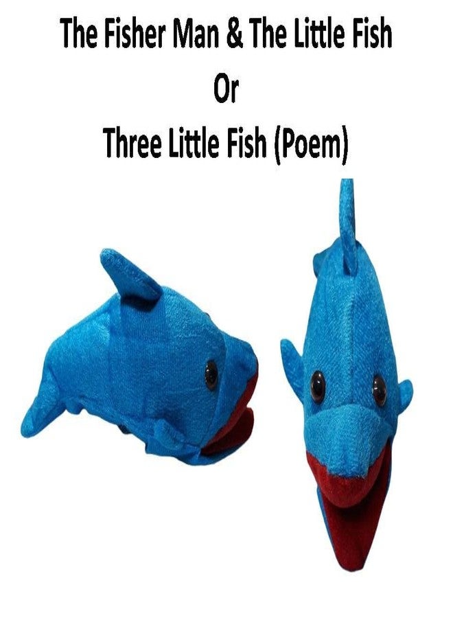 VARUSH Wild Animals & Birds Storytelling Hand Puppets/Hand Puppets for Kid's Learning Playing/Gift for Kids (Fish) - Image 3